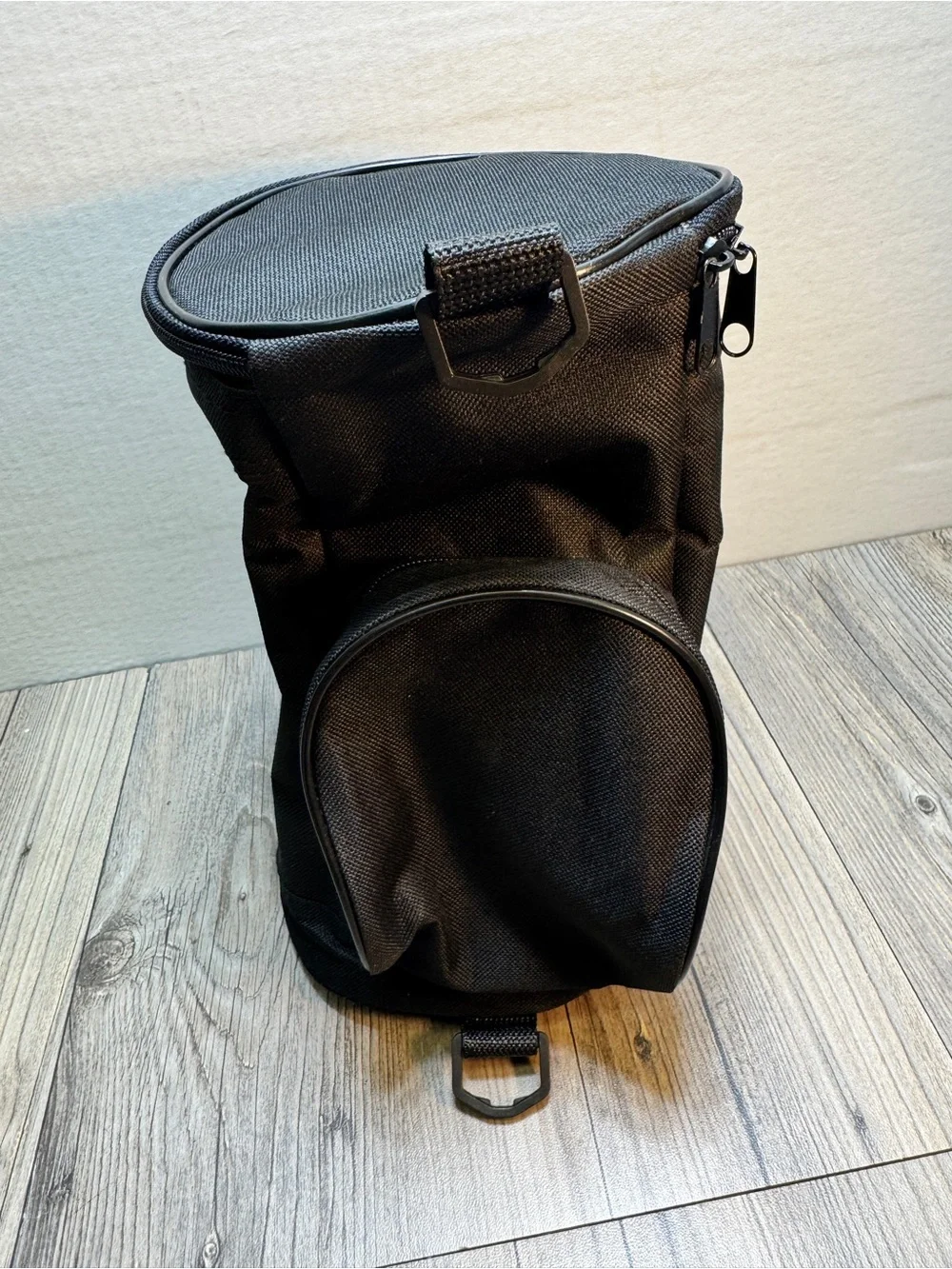 Mini Golf Bag Shaped Insulated Cooler Bag Black With Elite Golf Club Logo